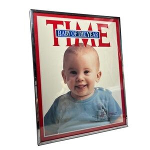 Time Baby of the Year Photo Matte Frame 8x10 Photo Insert Cover of Time Magazine